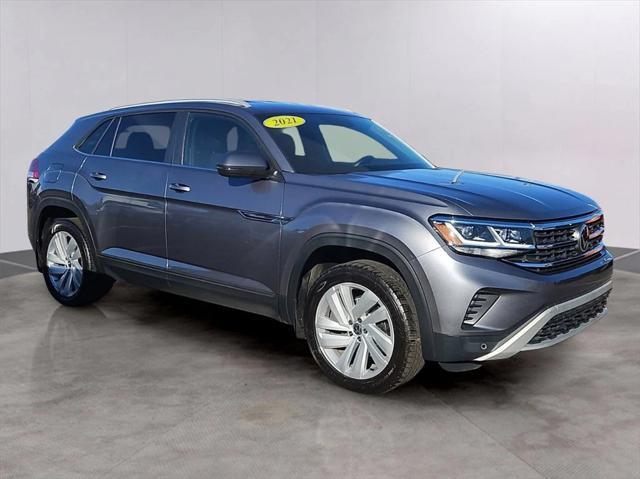 used 2021 Volkswagen Atlas Cross Sport car, priced at $24,487