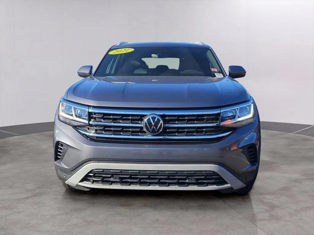 used 2021 Volkswagen Atlas Cross Sport car, priced at $24,487