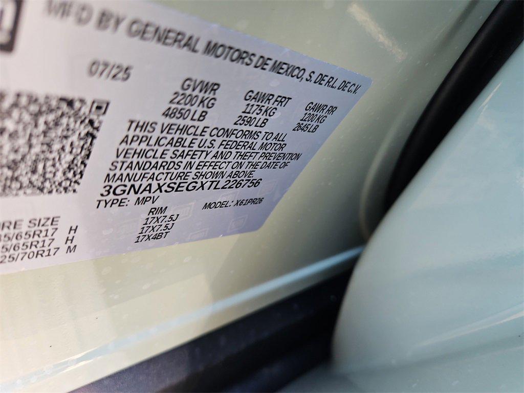 new 2026 Chevrolet Equinox car, priced at $39,215