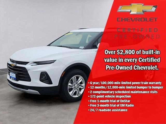 used 2022 Chevrolet Blazer car, priced at $25,987