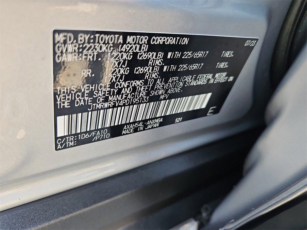 used 2023 Toyota RAV4 Hybrid car, priced at $34,787