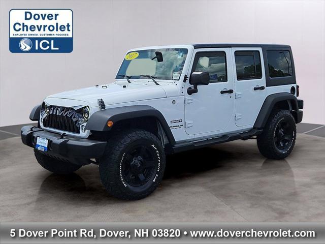used 2017 Jeep Wrangler Unlimited car, priced at $19,987