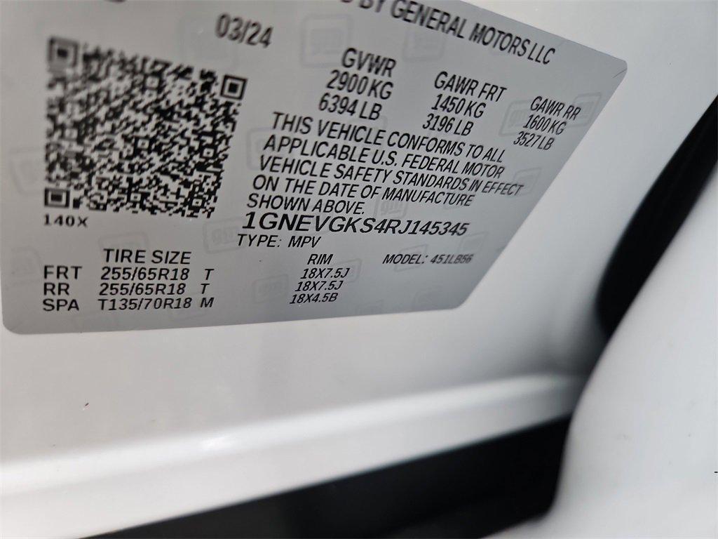 used 2024 Chevrolet Traverse car, priced at $42,487