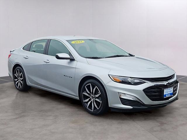 used 2021 Chevrolet Malibu car, priced at $17,987