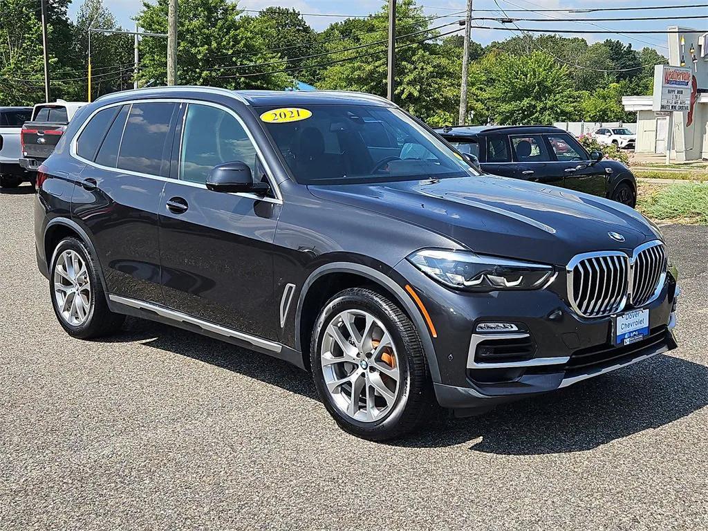 used 2021 BMW X5 car, priced at $37,787
