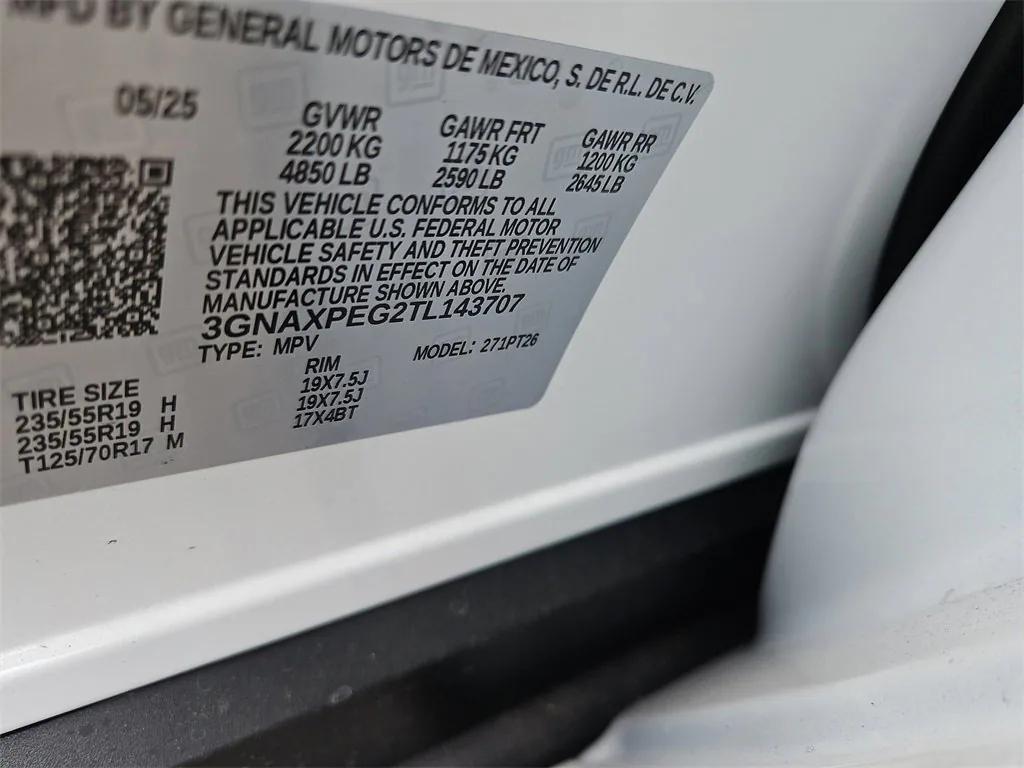 new 2026 Chevrolet Equinox car, priced at $37,080