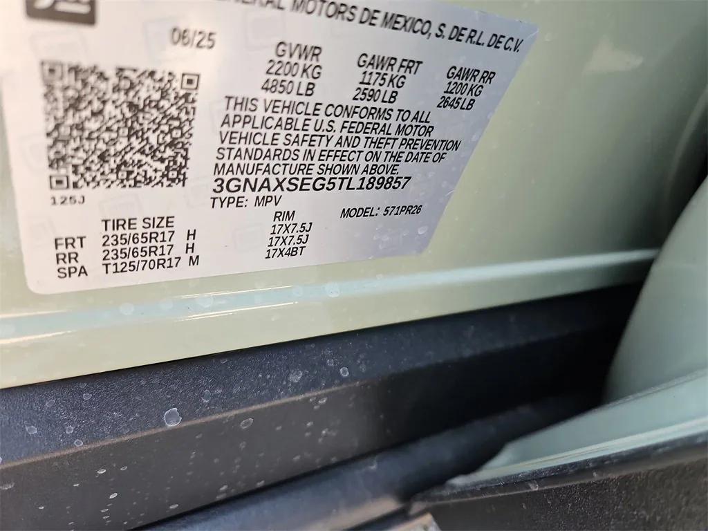 new 2026 Chevrolet Equinox car, priced at $36,835