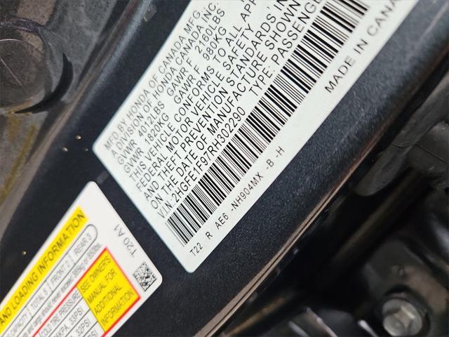 used 2024 Honda Civic car, priced at $27,987