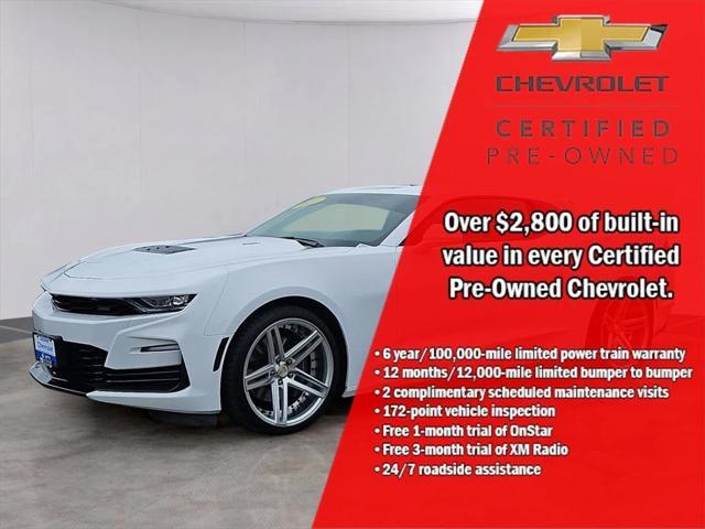 used 2021 Chevrolet Camaro car, priced at $43,999