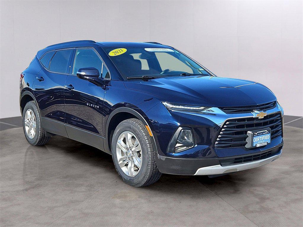 used 2021 Chevrolet Blazer car, priced at $24,987