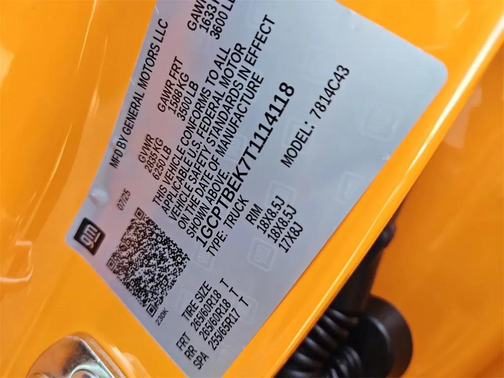 new 2026 Chevrolet Colorado car, priced at $39,370