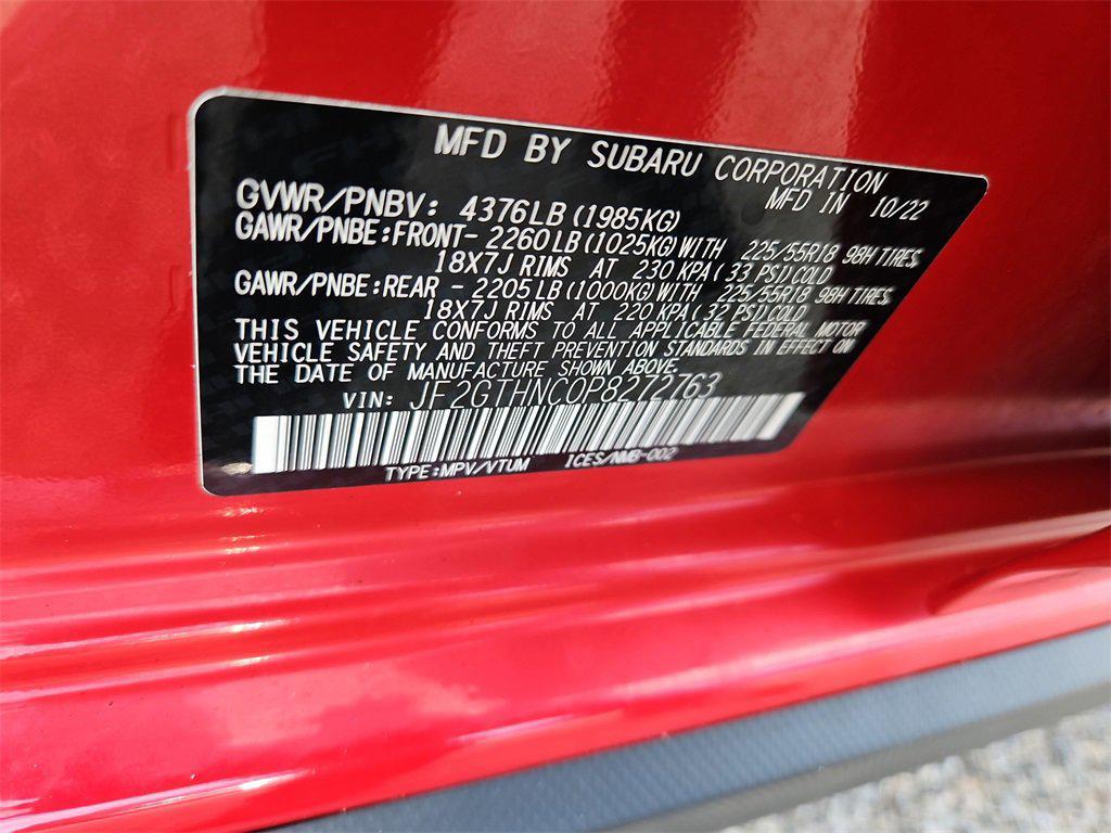used 2023 Subaru Crosstrek car, priced at $26,487