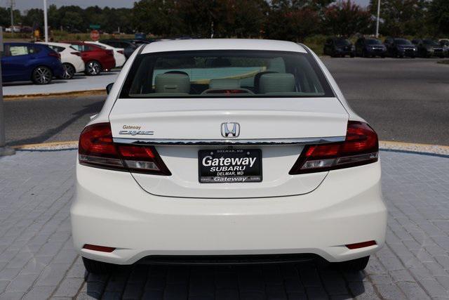 used 2015 Honda Civic car, priced at $9,973