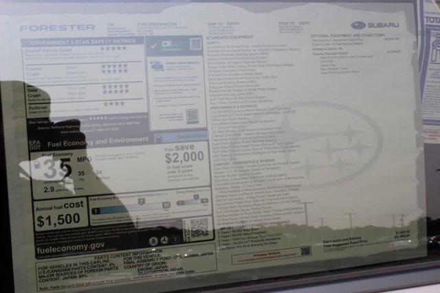 new 2025 Subaru Forester Hybrid car, priced at $41,869