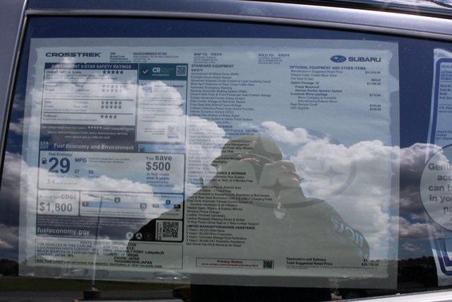 new 2025 Subaru Crosstrek car, priced at $34,226