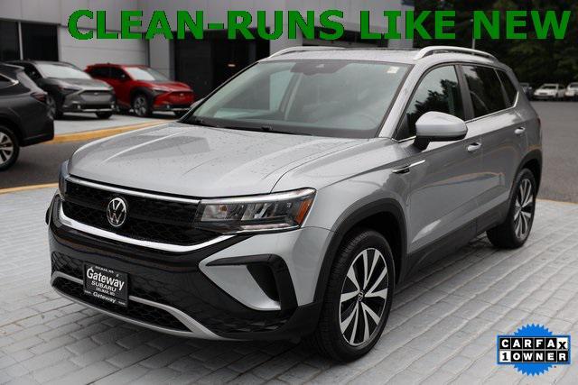 used 2023 Volkswagen Taos car, priced at $24,491