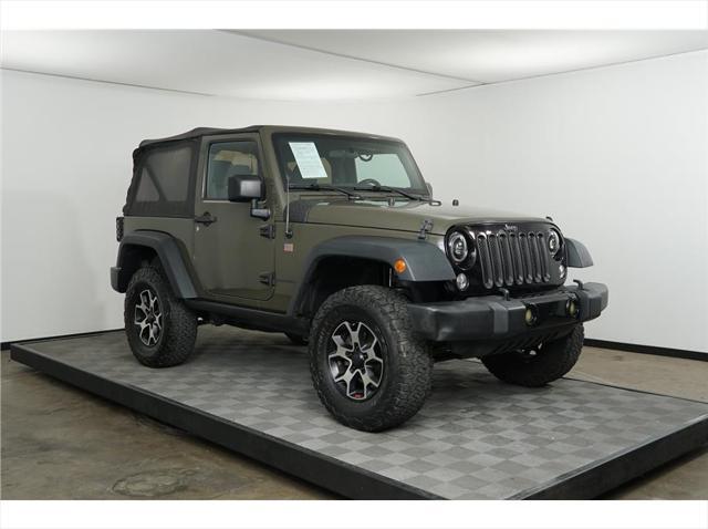 used 2015 Jeep Wrangler car, priced at $15,999