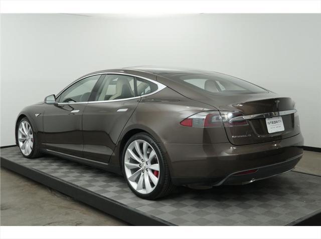 used 2014 Tesla Model S car, priced at $28,799