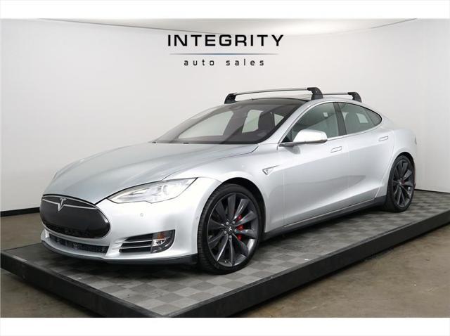 used 2014 Tesla Model S car, priced at $20,494