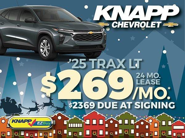 new 2025 Chevrolet Trax car, priced at $23,432