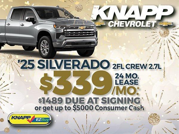 new 2025 Chevrolet Silverado 1500 car, priced at $56,190