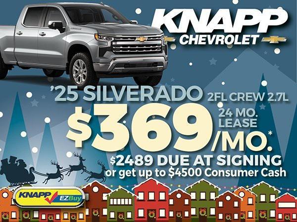 new 2025 Chevrolet Silverado 1500 car, priced at $56,190