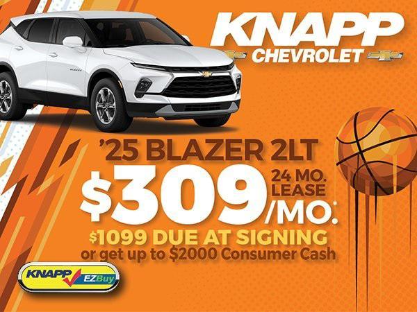 new 2025 Chevrolet Blazer car, priced at $36,658