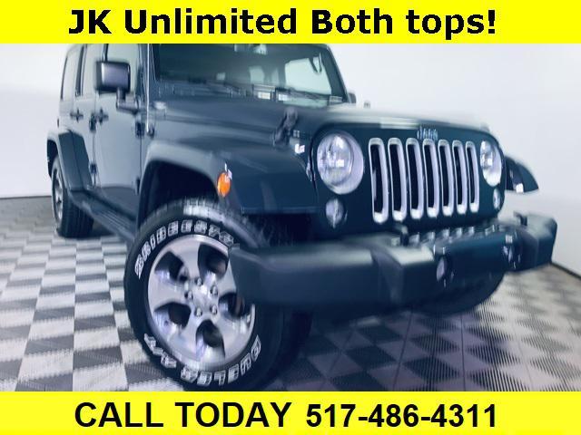 used 2018 Jeep Wrangler JK Unlimited car, priced at $25,500