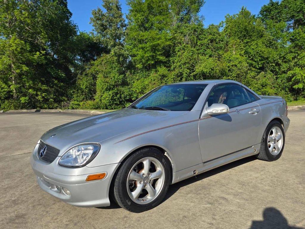 used 2001 Mercedes-Benz SLK-Class car, priced at $4,500