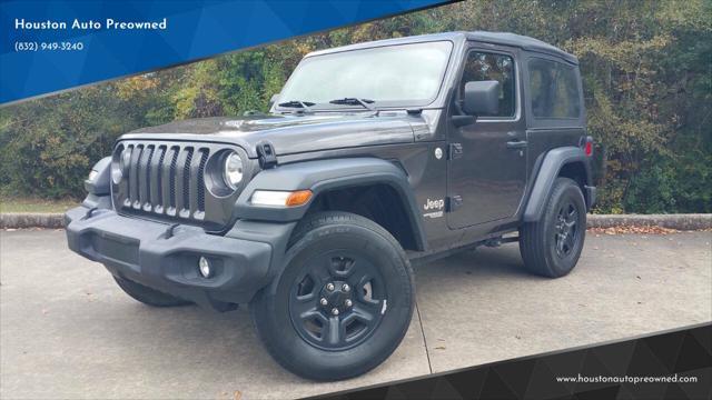 used 2020 Jeep Wrangler car, priced at $24,950