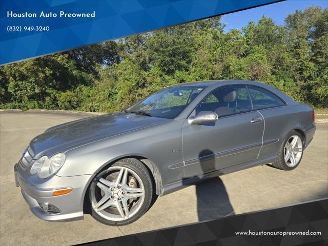 used 2009 Mercedes-Benz CLK-Class car, priced at $8,499