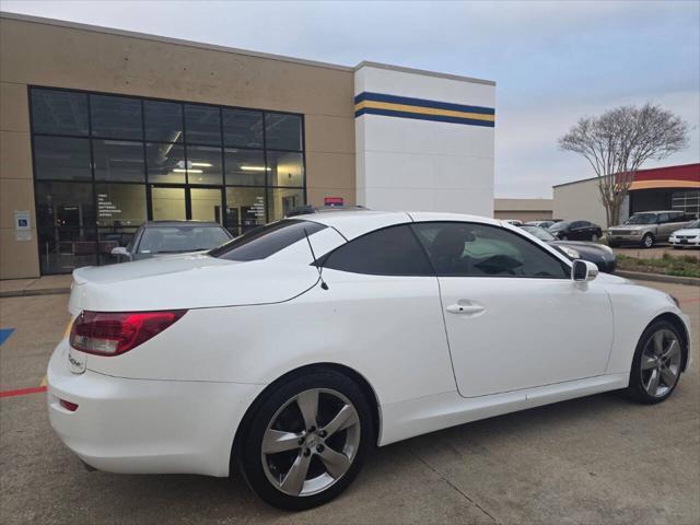 used 2011 Lexus IS 250C car, priced at $10,500