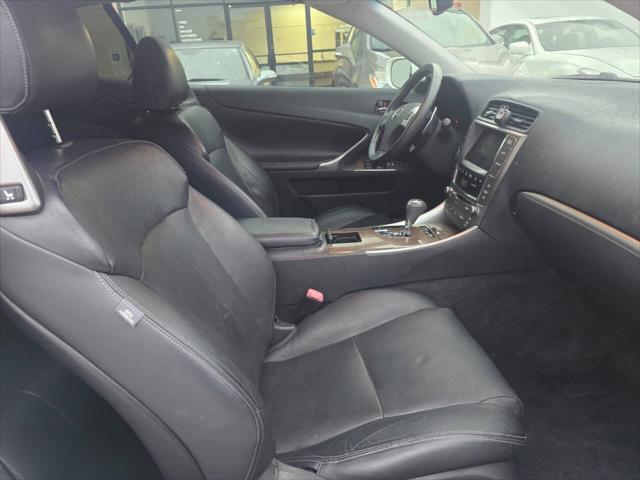 used 2011 Lexus IS 250C car, priced at $10,500