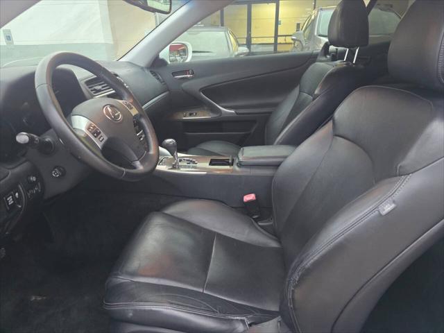 used 2011 Lexus IS 250C car, priced at $10,500