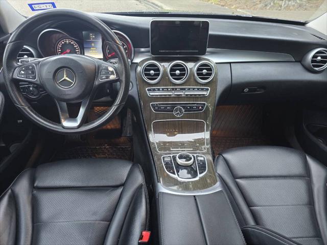 used 2017 Mercedes-Benz C-Class car, priced at $14,999