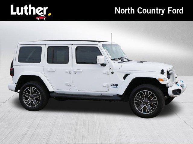 used 2022 Jeep Wrangler Unlimited 4xe car, priced at $43,997