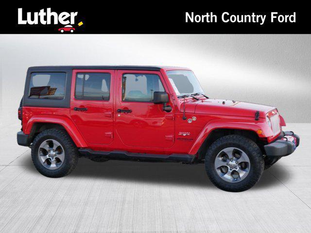 used 2017 Jeep Wrangler Unlimited car, priced at $22,966