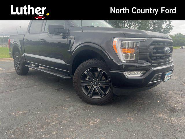 used 2021 Ford F-150 car, priced at $35,000