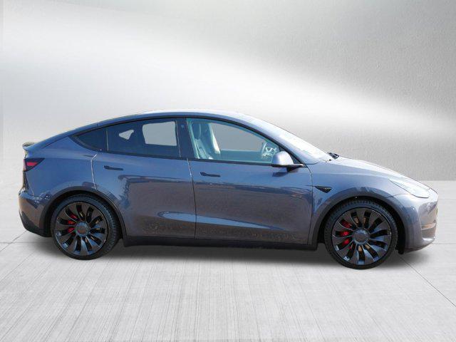 used 2022 Tesla Model Y car, priced at $34,497