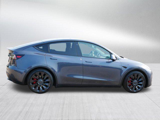 used 2022 Tesla Model Y car, priced at $34,497