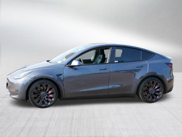 used 2022 Tesla Model Y car, priced at $34,497