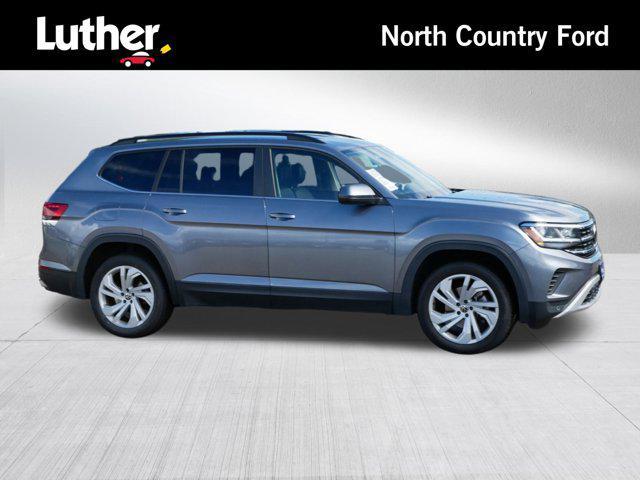 used 2021 Volkswagen Atlas car, priced at $24,496