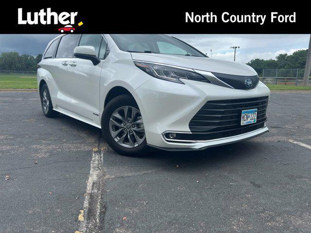 used 2021 Toyota Sienna car, priced at $36,000