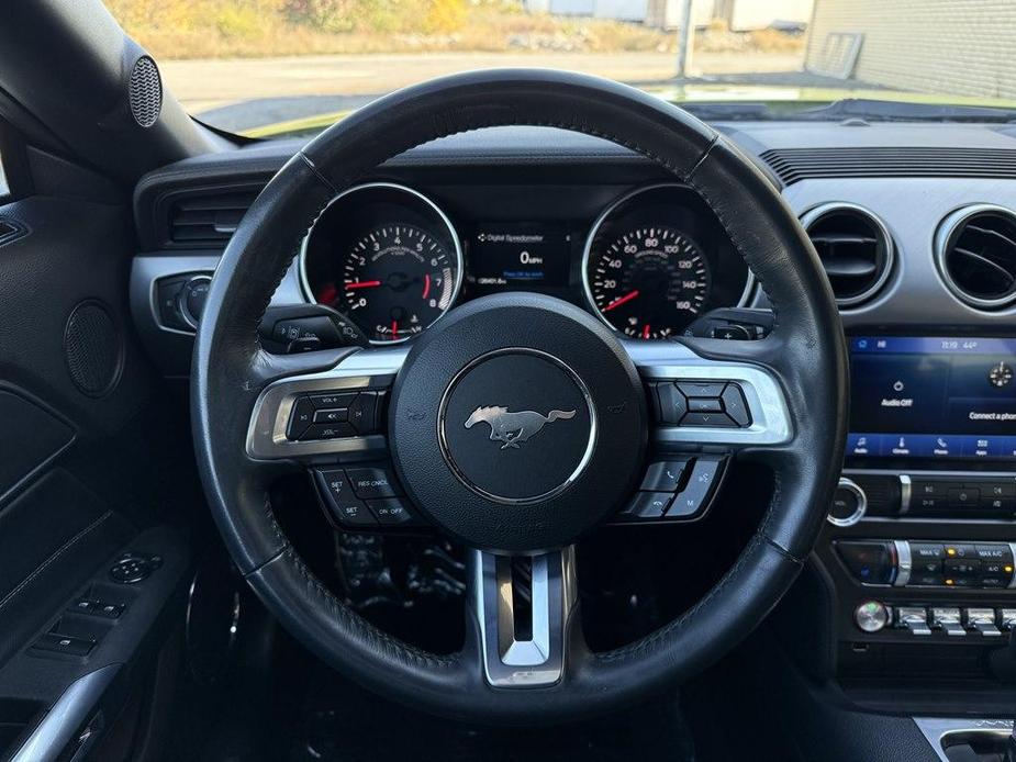 used 2021 Ford Mustang car, priced at $22,989