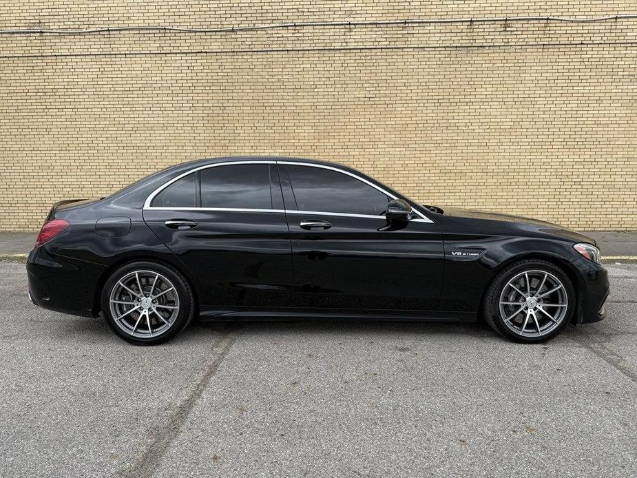 used 2017 Mercedes-Benz AMG C 63 car, priced at $36,989