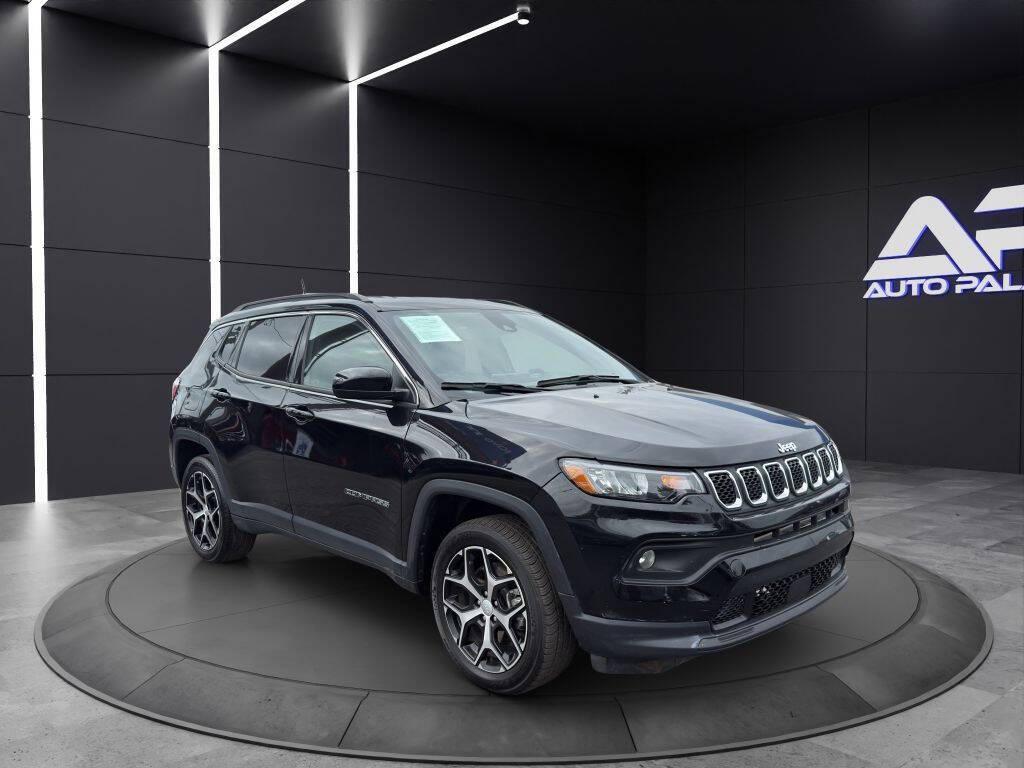 used 2024 Jeep Compass car, priced at $18,582
