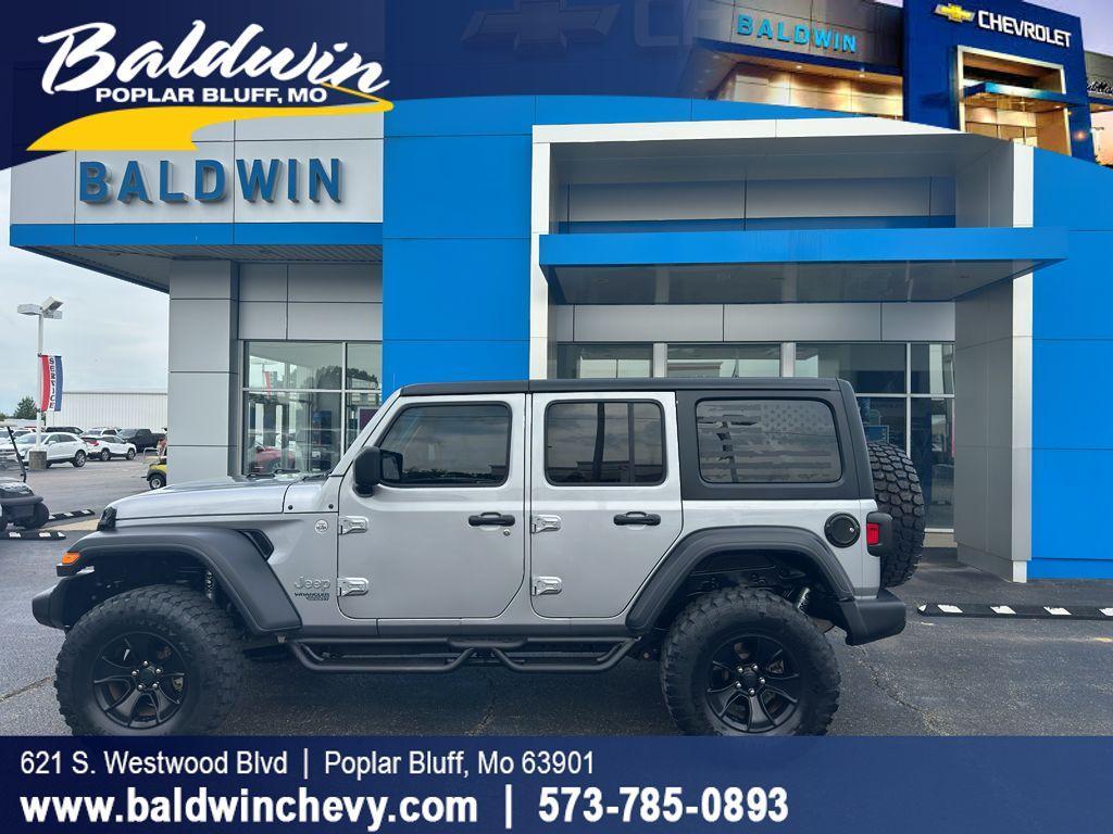 used 2020 Jeep Wrangler Unlimited car, priced at $29,988
