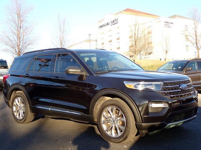 used 2021 Ford Explorer car, priced at $31,442