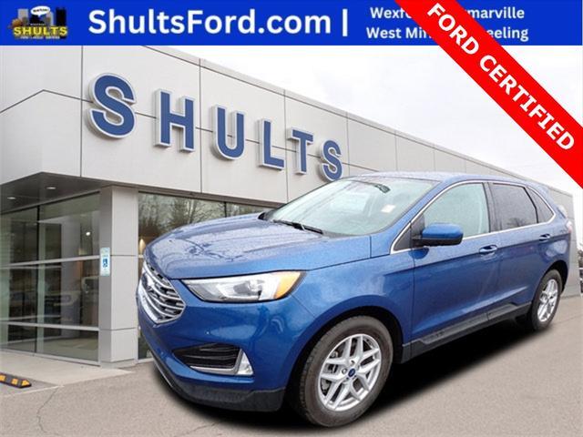 used 2021 Ford Edge car, priced at $25,985