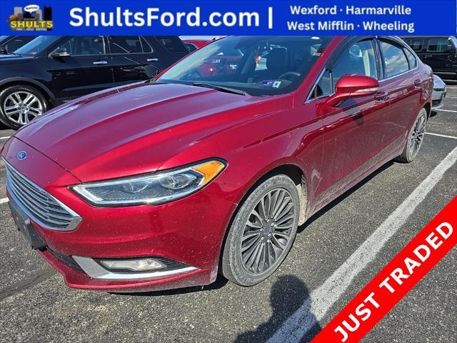 used 2017 Ford Fusion car, priced at $14,435